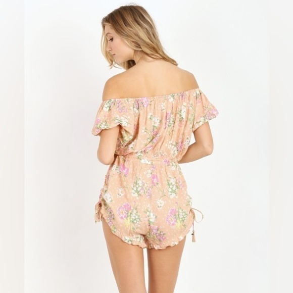 SPELL & THE GYPSY Sundancer Off The Shoulder Romper - Picture 3 of 7